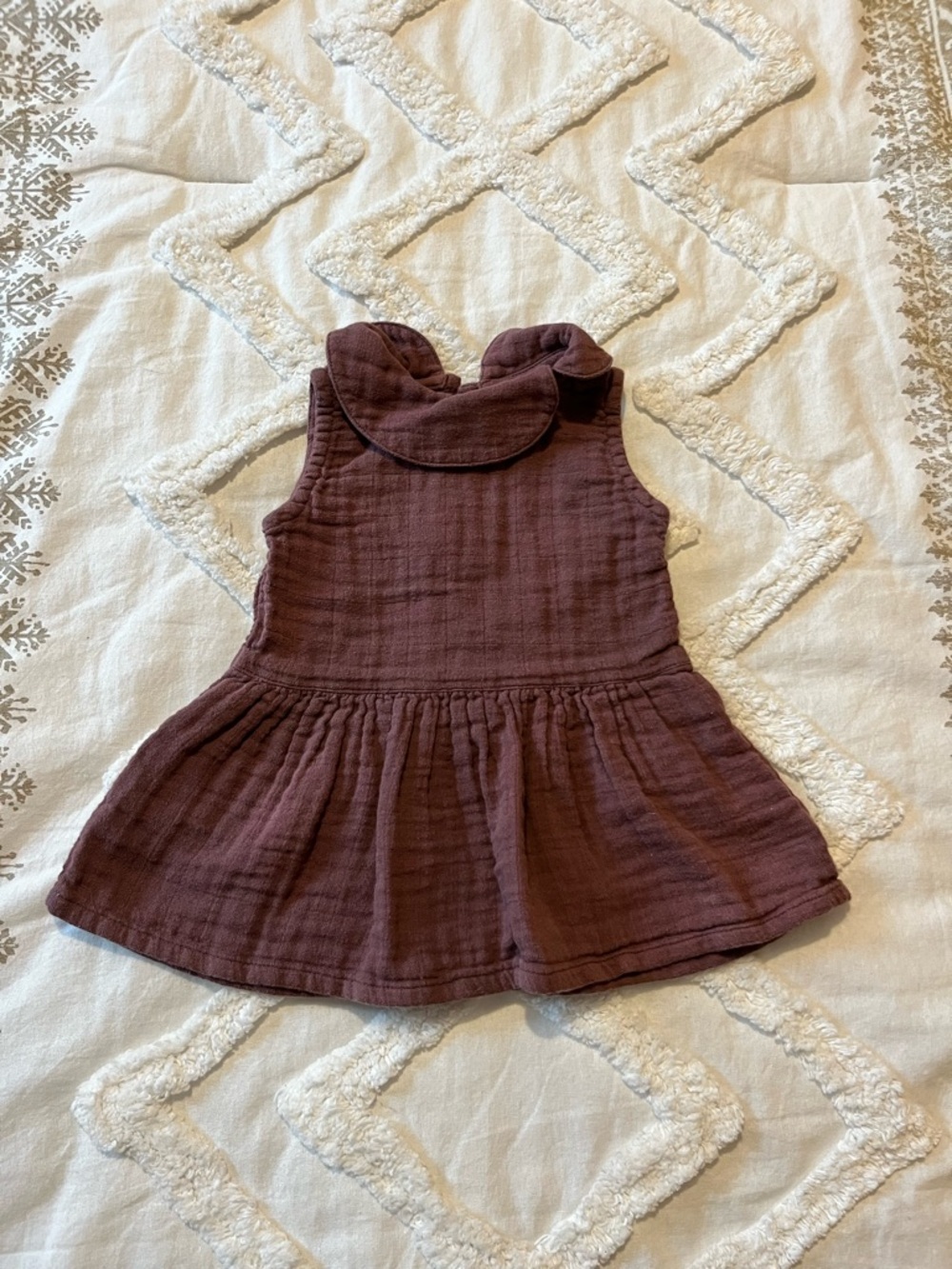 City Mouse Organic Cotton Dress Purple